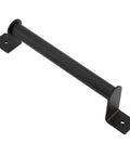 Black Heavy Duty Carbon Steel Pull Handle For Sliding Barn Doors And Cabinet Doors With Vintage Style Hardware That Is Tough As Nails