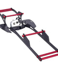 Axial SCX10 1/10 Carbon Fiber Low Center Of Gravity Chassis Frame Rails Kit for RC Crawler Upgrade