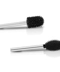 Heavy Duty Carbide Rotary Burr Set Featuring Kickass Coarse Teeth For Rapid Material Removal And Effortless Wood Carving On Foam Plastic Rubber And Dremel Compatible Rotary Hand Tools. Close-up of flame and ball nose carbide cutters.