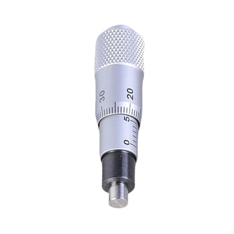 0 To 6.5 Inches Carbon Steel Micrometer Head Workhorse Gauge For Engineers with flat needle and plain thimble close-up