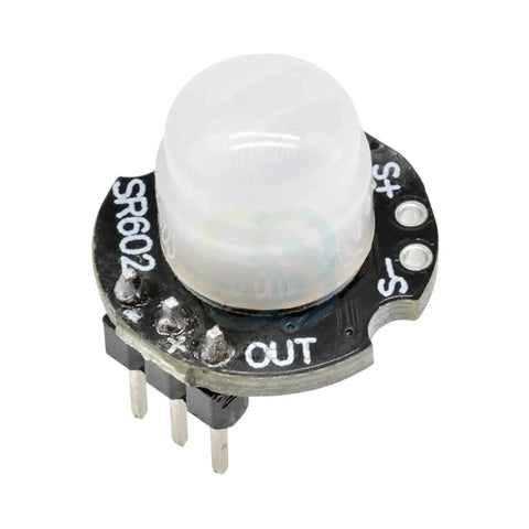 Dope 3Pin Sr602 Mini Motion Sensor Module Pyroelectric Infrared PIR Switch 3V3 To 15V Compatible Detector For DIY Electronics Easy Install High Reliability Component With Stable Performance, 3-pin SR602 PIR board