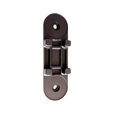 Rock Solid Rotor Blade Mount For Agricultural Drones Precision Clamping Clip, metallic, front view, heavy duty design to eliminate flight wobble.