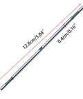 Metal Cutting Double Head Sheet Nibbler Cutter Drill Attachment For Precision Measuring Screws Kit showing dimensions