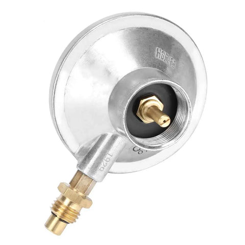 Low Pressure Gas Regulator With Adjustable Valve For BBQ Grills Patio Heaters Fire Pits And Outdoor Cooking 1 Inch 20UNF Zinc Alloy Build