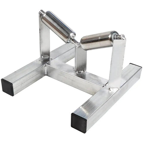 Built Dang Tough PE Pipe Welding Roller Stand With Smooth Sliding Pipe Support For Plastic Tubing And Engineering Cable Runs Heavy Duty Rust Resistant Steel Handles 150 Kilograms Loads Easy