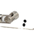 Metal Cardan Joint Gimbal Coupling Shaft For Motor Connector Universal Joint Model Part Fits 2.3-3mm Hole Size and tools.