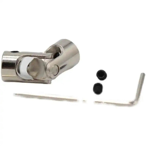 Metal Cardan Joint Gimbal Coupling Shaft For Motor Connector Universal Joint Model Part Fits 2.3-3mm Hole Size and tools.
