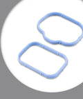 Blue rubber seals from Intake Manifold Gasket Set With Lower And Upper Plenum Gaskets Rubber Seals Kit For Dodge Chrysler Jeep Engines