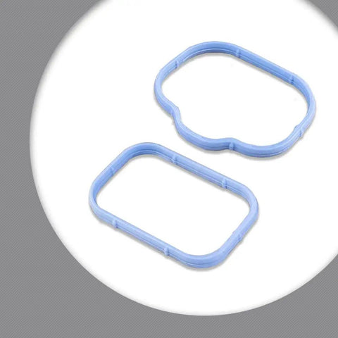 Blue rubber seals from Intake Manifold Gasket Set With Lower And Upper Plenum Gaskets Rubber Seals Kit For Dodge Chrysler Jeep Engines