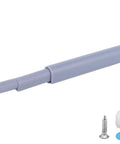 Heavy Duty Magnetic Push Latches Soft Close Cabinet Hardware Spring Loaded Touch Release Concealed Door Pads in gray with screws and fittings