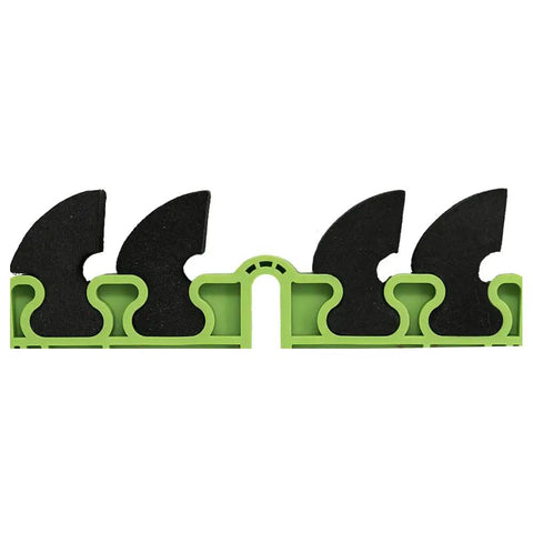Pro Level Replacement Eva Feathers For Saw Featherboards Kickback Busting Sweet Swap Fit Portable Workbench Fence Gear 4 Pack close up view