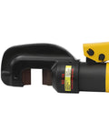 BYGOVICE Hydraulic Rebar Pliers Portable Bolt Cutters close-up of cutting head showing high hardness metal blade for tough jobs.