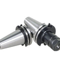 CAT40 ER20 Collet Chuck with 2.76 Inch Gage Length and 0.0001 Inch Runout, beefy tool holder for stable precision milling