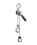 Compact Manual Lever Hoist With Aluminum Alloy Shell Super Portable Small Hand Pulling Chain Block Heavy Duty Lifting Gear For Quick 0.5 Ton Lift Projects And Job Site Work Anywhere.