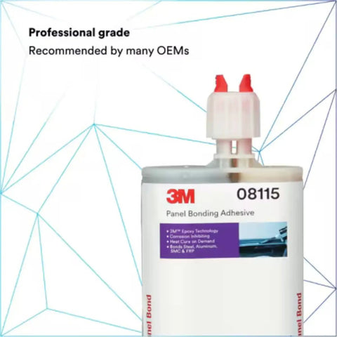 Panel Bonding Adhesive For Auto Body Panels Two Part Epoxy 200 Ml Cartridge OEM Recommended Bonds Metal And Composites