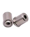 Hardcore 304 Stainless Steel Spring Ball Plunger Solid Grip Positioning D6 X L7 Quick Screw Install with smooth surface.