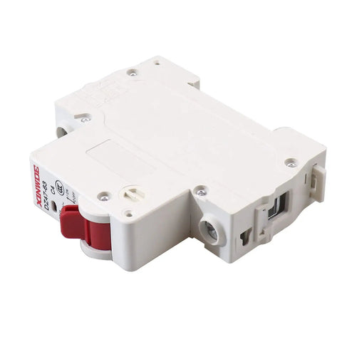 One-Pole 2A Miniature Circuit Breaker For Home Circuits, 230V/400V, DIN Rail Mount DZ47-63, Short-Circuit And Overload Protection