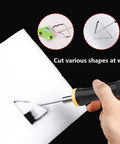 Electric Foam Cutter With Hot Wire Styrofoam Pen For Detailed Carving And Sculpting High Temp 450 C Fast Preheat cutting shapes in foam.