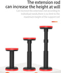 Adjustable Cabinet Support Poles For Upper Cabinet Installation And Sink Support Extends 7.1 To 17.3 Inches Heavy Duty Undermount Sink Stand System 440 Lb Capacity 2 Pack Easy DIY Install Sturdy Third Hand Tool shown with extension.