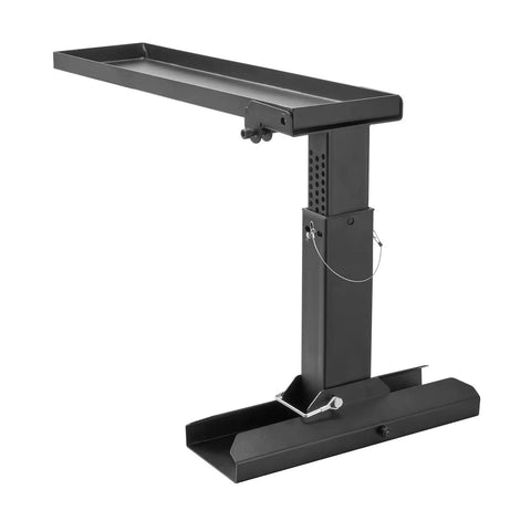 Stair-Friendly Ladder Leveler Extender, 23.4 x 5.8 Inch Non-Slip Stabilizer, Adjustable 11.4 to 18 Inch Height, Fully Foldable Ladder Aide