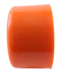 Side view of 2.55 Inch Diameter Scissor Bumper for Skyjack SJIII Series Lifts, orange, showing thickness and rounded edges.