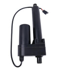 Liner Actuator 7721 7721-1 Replacement for Walker Lawn Equipment, black cylindrical actuator with cable and connector