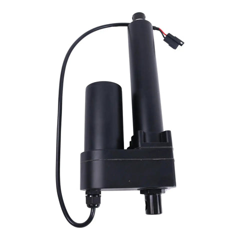 Liner Actuator 7721 7721-1 Replacement for Walker Lawn Equipment, black cylindrical actuator with cable and connector