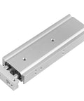 Dual Aluminum Pneumatic Cylinder With 20mm Bore And 120mm Stroke Guide Rod Plate Double Acting Cushioned Slide Bearing M5 Port Piston
