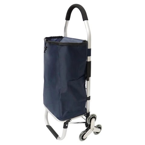 Heavy Duty 3 In 1 Folding Shopping Cart With 6 Wheels And 110 Lb Capacity Portable Hand Truck Waterproof Bag For Moving And Camping