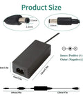 Product dimensions and specifications of Beefy 24V DC Power Adapter 5A Switching Power Supply For LED Strip Lights CCTV Cameras And LCD Monitors