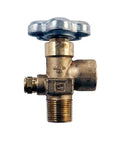 CGA580 valve for 40 Cu Ft Steel Argon Cylinder With CGA580 Valve For TIG And MIG Welding Grab And Go Portable Tank