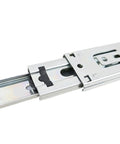 One Pack Soft Close Ball Bearing Drawer Slides 45mm Long For Kitchen Cabinets Under Desk Stainless Steel