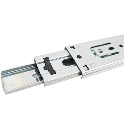 One Pack Soft Close Ball Bearing Drawer Slides 45mm Long For Kitchen Cabinets Under Desk Stainless Steel