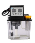 Automatic Lubrication Oil Pump 1L For NC CNC Engraving Router Machines 220V With Visual Oil Level Gauge And Built In Alarm Low Oil Reminder No Digital Display
