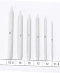 Two Piece Set Of Pro Drawing Stumps For Sketching And Blending, various sizes of paper stumps for graphite and pastel.