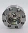 Front view of stainless steel cylinder head No. 05034772 for water jet cutting machine with flange and bolt holes