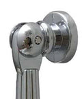 Close-up of Sturdy Zinc Alloy Cabinet Pull Handles With Screws, Sleek Door And Drawer Pulls For Closets, Cabinets, Cupboards, And Furniture, showing argent finish