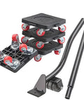 Heavy Duty Furniture Movers With 360 Degree Rotating Wheels Lifter Dolly For Sofa Refrigerator Cabinet And More 440 Lbs Capacity