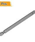 Single 5 Piece H6.0 Hex Head Drill Bit Wrench with 6mm flat tip, magnetic hex driver socket for heavy duty use