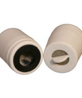 Two Pack Washing Machine Water Filter Replacement With Five Stage Filtration That Traps 98% Of Sediment Over 25 Microns, close-up of filters