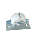 Ultra Smooth Mute Replacement Furniture Caster Wheels Set, 25mm Diameter, 1.6x0.66 Top Plate, 32mm Hole Center, swivel caster