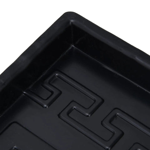 Close-up of Concrete Mold Square 32.7x32.7 Cm ABS Plastic Reusable Form showing textured pattern for pavers garden path patio