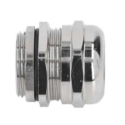 Heavy Duty Stainless Steel Cable Gland IP68 Adjustable Connector For 10 To 16mm Cables Industrial Outdoor Electrical Seal Rugged Weatherproof Cable Entry And Sealing Solution side view
