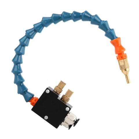 Mist Coolant Lubrication Spray System for CNC Lathe and Milling Machines High Efficiency Adjustable Mist Sprayer ABS Housing