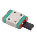 Miniature Linear Motion Rail Slide Block For Ultra Smooth Operation In Automation Equipment, alloy steel, 1 unit, black rail