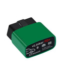 VLinker FD Plus OBD2 Bluetooth Diagnostic Scanner For Cars And Trucks Real Time Code Reading And Clearing adapter close-up