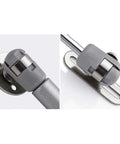 Close-up of 4 Pack 6 Inch 30N Hydraulic Cabinet Gas Springs With Soft Close Lid Support For Tip Up And Drop Down Doors