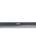 30 Inch Manual Sheet Metal Brake With Dual C Clamps Portable Steel Bender on gray frame with adjustable handles.