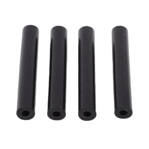Heavy Duty 4 Pack Upgrade Turbo Boost Vacuum Line Hose Kit For Jeep Wrangler 2007 2017 Rugged Silicone Engine Tubing Set That Kills Leaks And Slams Power, black silicone hoses