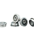 Ten Pack F623RS Flange Ball Bearings 3x10x4mm ABEC 7 Precision Deep Groove Steel For CNC XY Joints Motor Drive Idler Units